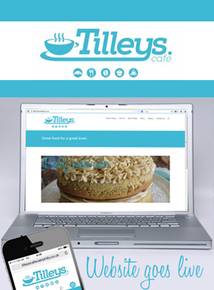 Tilley’s Café, Caerphilly Website